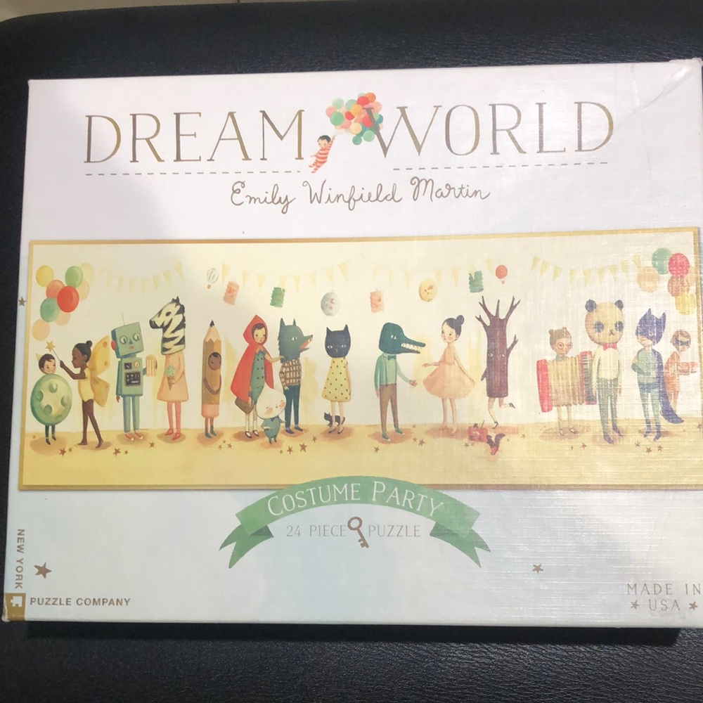 Dream World Costume Party Puzzle by Emily Winfield Martin (24 piece kids)